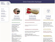 Tablet Screenshot of freiberufler-bdp.de